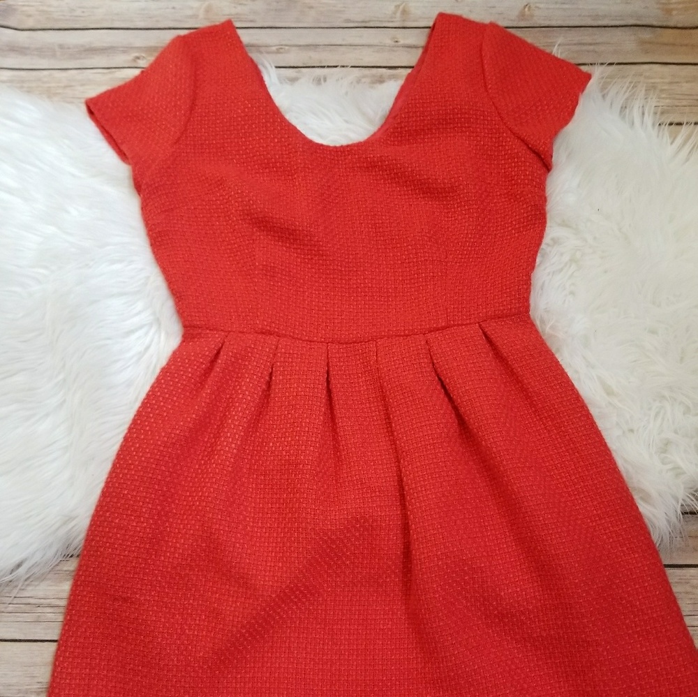 Pim + Larkin Poppy Fit N Flare Dress